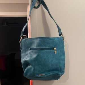 Montana West Blue Shoulder Bag